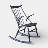 Niels Eilersen IW 3 Schaukelstuhl // Illum Wikkelsø