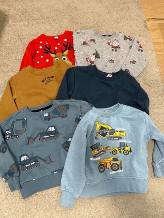 Kleiderpaket 98 Jungen Pullover Winterpullover
