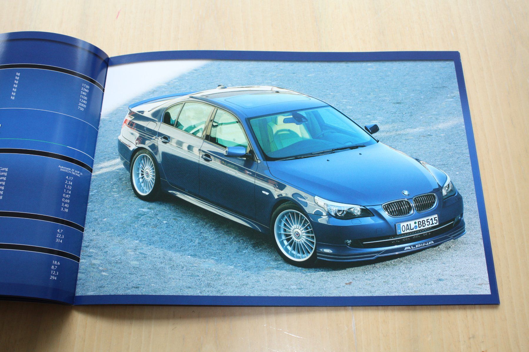 Alpina Documenti: Alpina Prestige Prospekt 2007 – Usato da Wikon venduto da erwin400 5