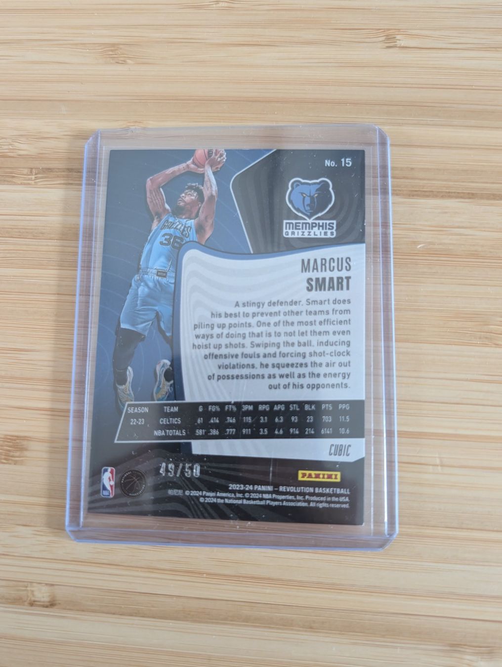 Panini Carte collezionabili: Marcus Smart - NBA Panini Revolution - Cubic /50 – Usato da Zürich venduto da Brunsketti 1