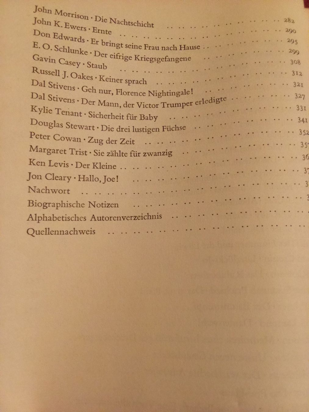 Bücher: Australische Erzähler. Eine Anthologie. Schnack, Elisabeth – Gebraucht aus Remetschwil von Privatflohmi 3
