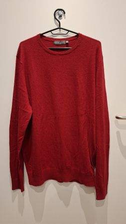 cotton+ silk sweater, XL