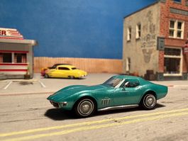 Chevrolet Corvette C3 Brekina H0 1/87 Neu in OVP
