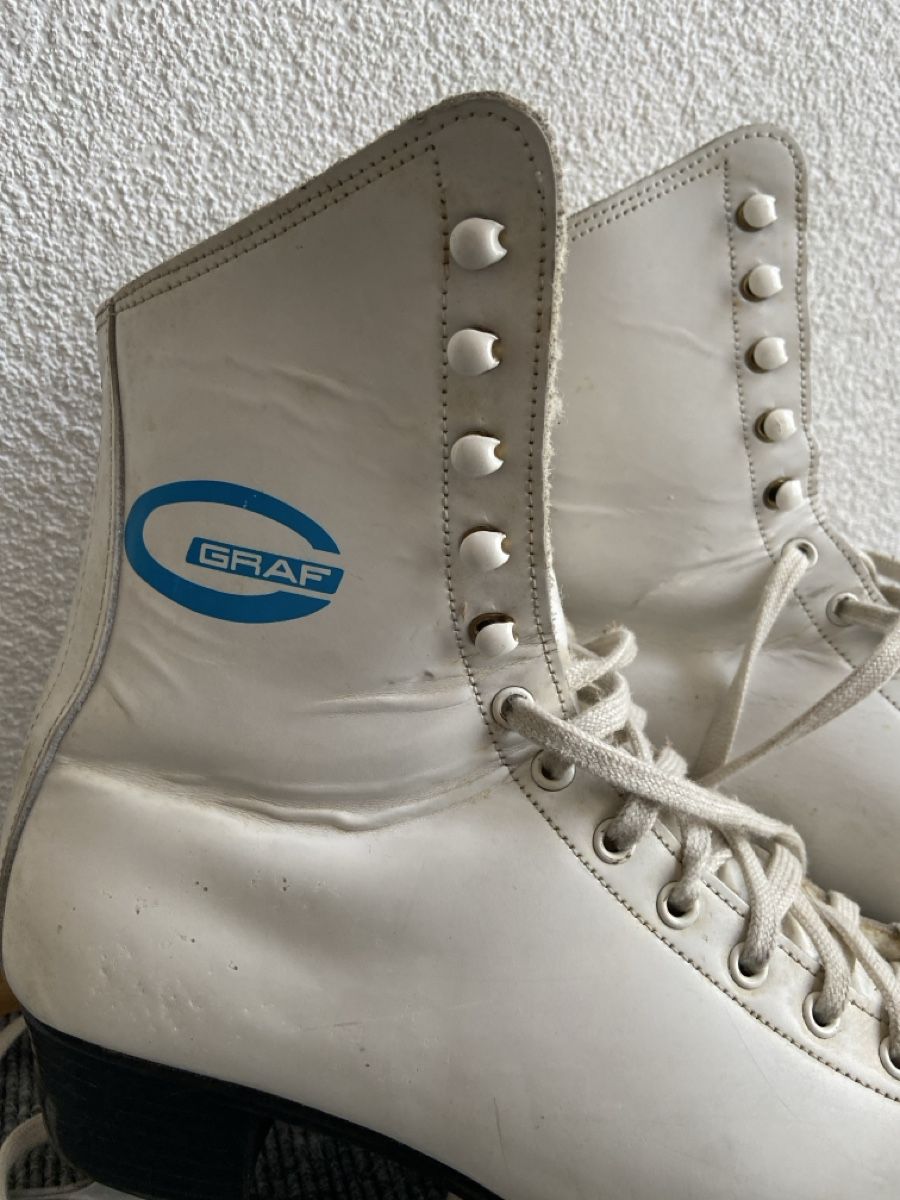 Graf Pattini da ghiaccio: Eislaufschuhe Graf Grösse 39 – Usato da Mols venduto da Dero21 1