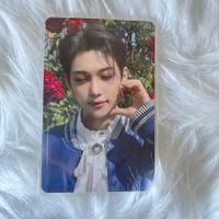 stray kids felix maxident blue dream media photocard