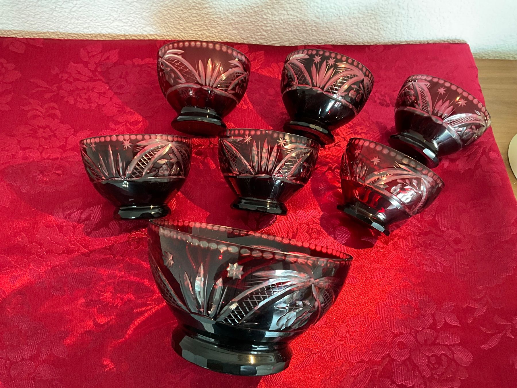 Bicchieri: Böhmisches Apero-Bowle Set – Usato da Zuzwil SG venduto da Malbun11 1