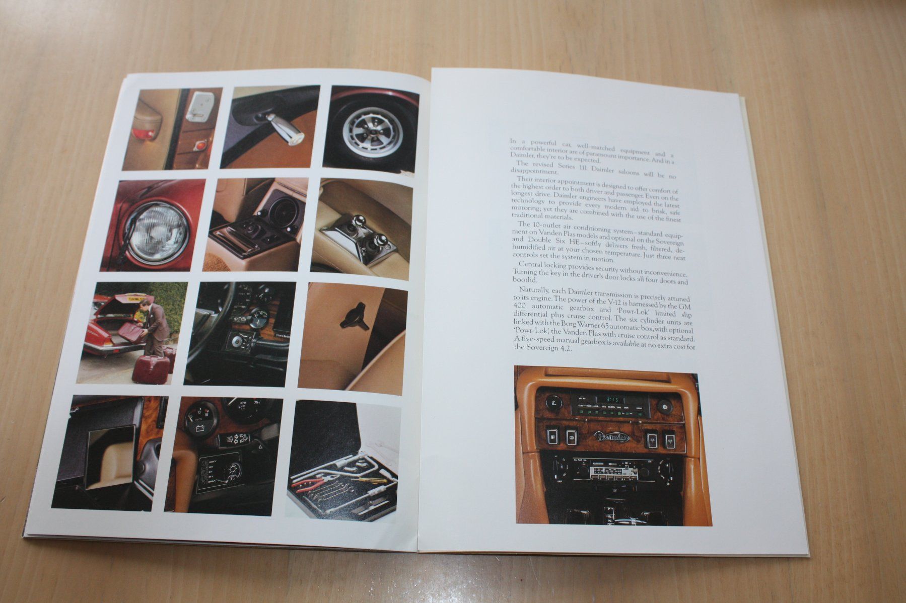 Daimler Documenti: Daimler Prospekt mit UK-Preisliste 1982 – Usato da Wikon venduto da erwin400 6
