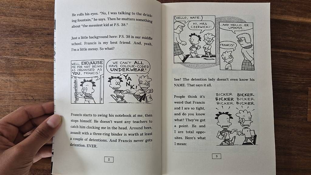 Libri: BIG NATE, Flips Out – Usato da Lyss venduto da d_p_id 3