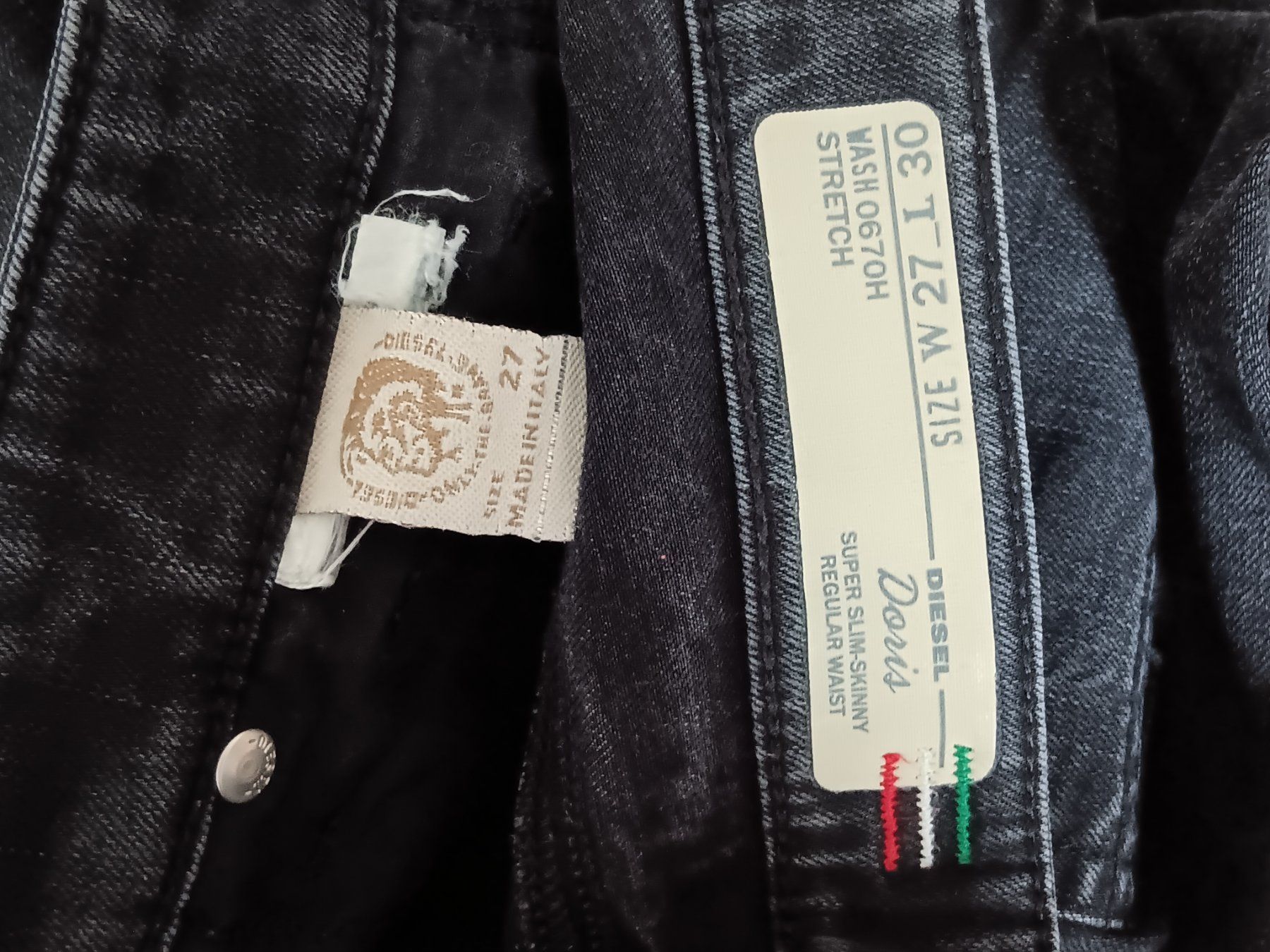 Diesel Jeans: DIESEL Jeans DORIS taille / Grosse W27 L30 – Gebraucht aus Cossonay-ville von Super-Price-Quality 9
