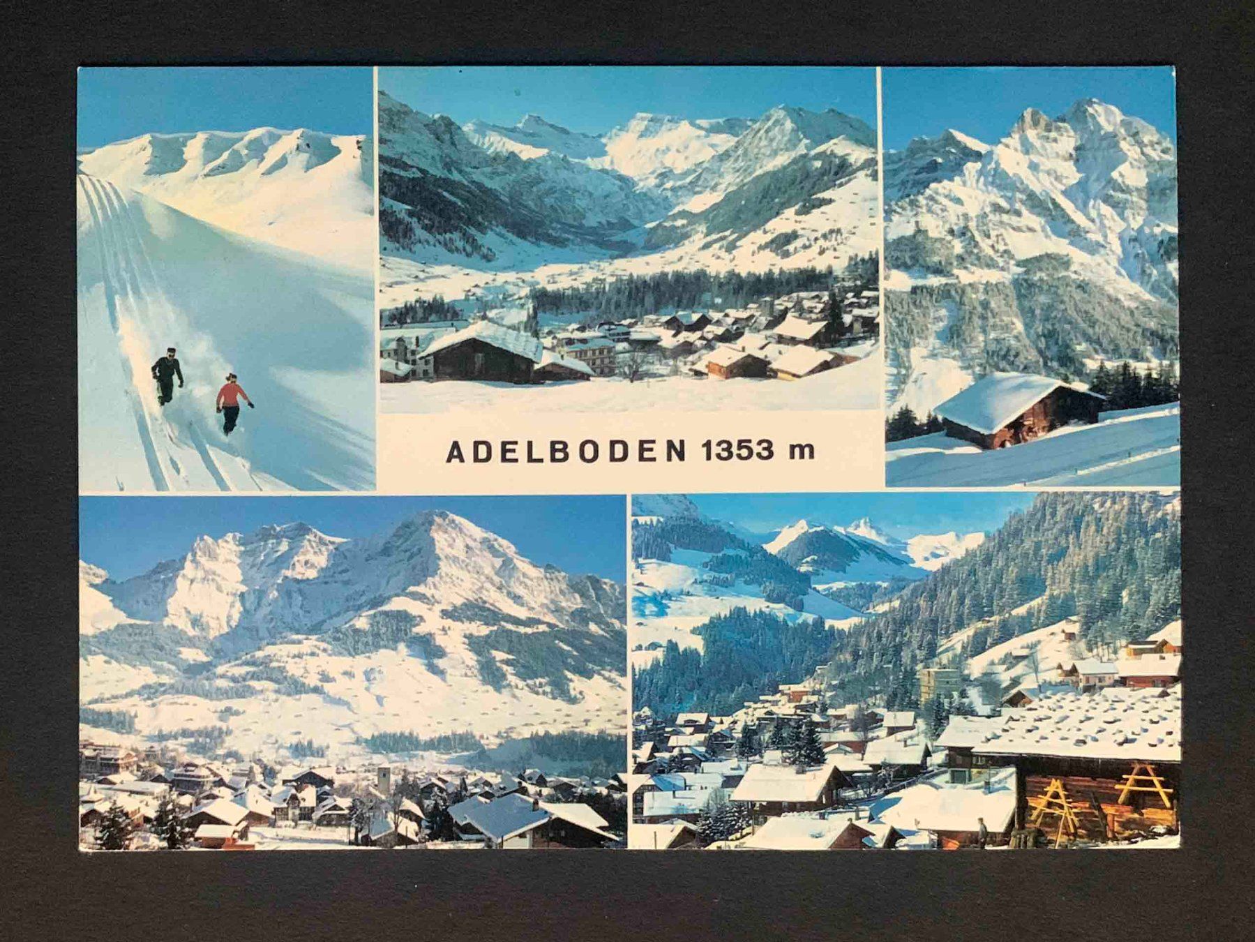 Cartoline postali: AK ADELBODEN Berner Oberland – Usato da Goldau venduto da artelier1
