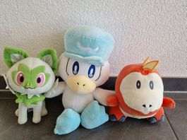 Plüsch Pokémon Karmesin Purpur: Felori, Kwaks und Krokel