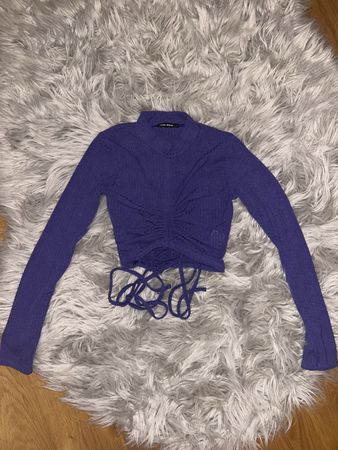 Top lilla a maniche lunghe - Taglia XS