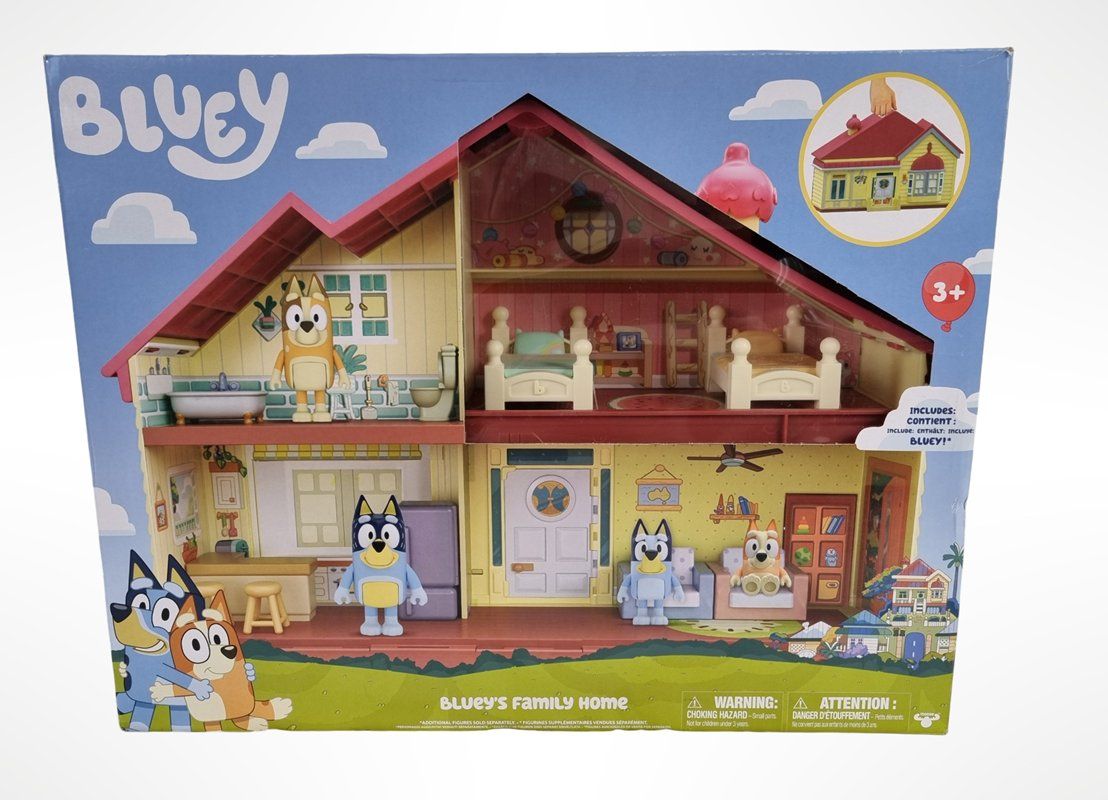 Case e mobili per bambole: MOOSE Bluey's Familienhaus – Nuovo (secondo la descrizione) da Wangen b. Olten venduto da Restwert_Wangen