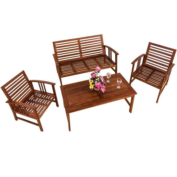 Akazie - Garten-Sitzgruppe 4 teilig 5