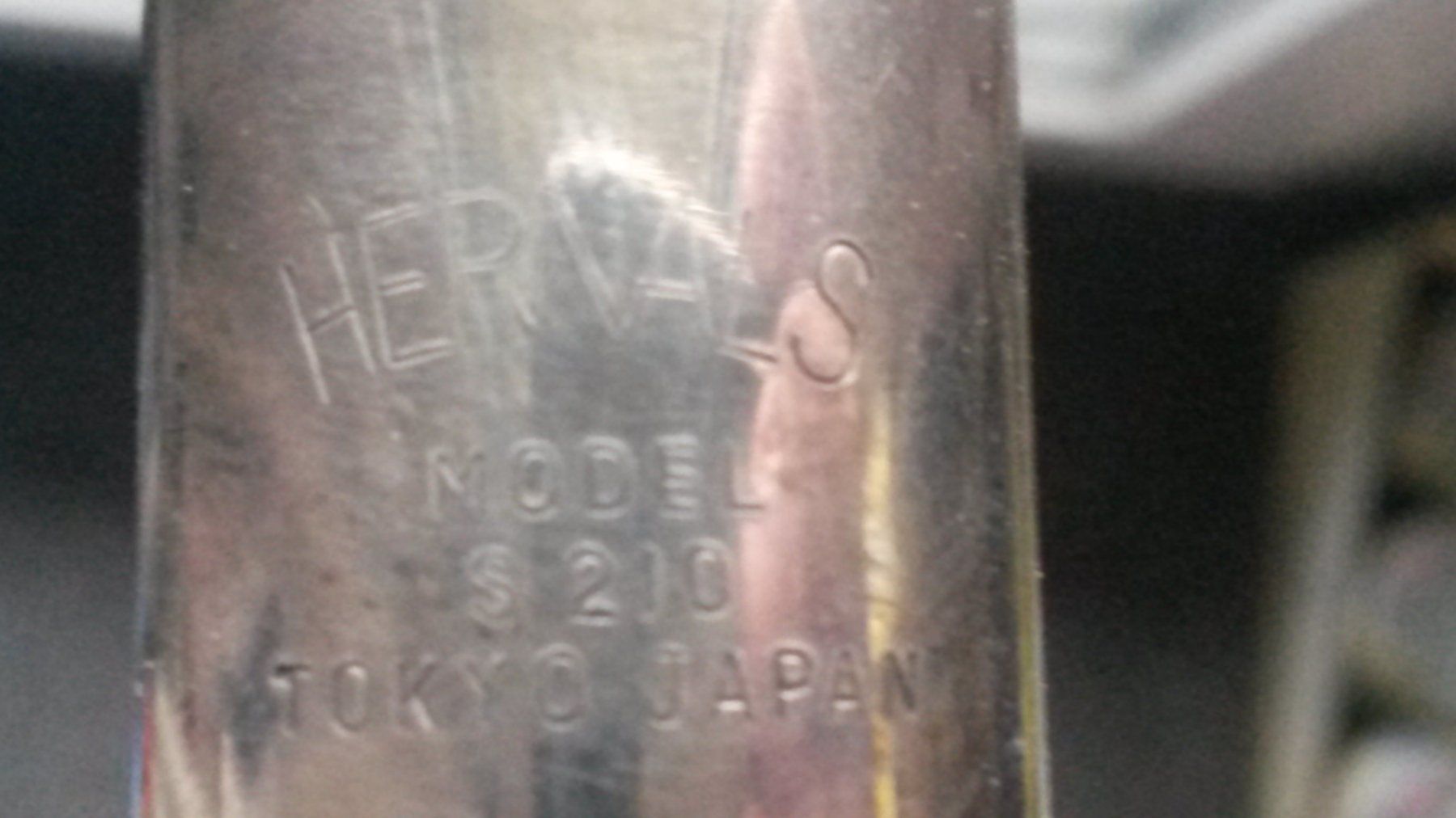 Musikinstrumente: HERNALS MODEL S 210 - Silber - Made in JAPAN – Defekt aus Lausanne von asdyx 2