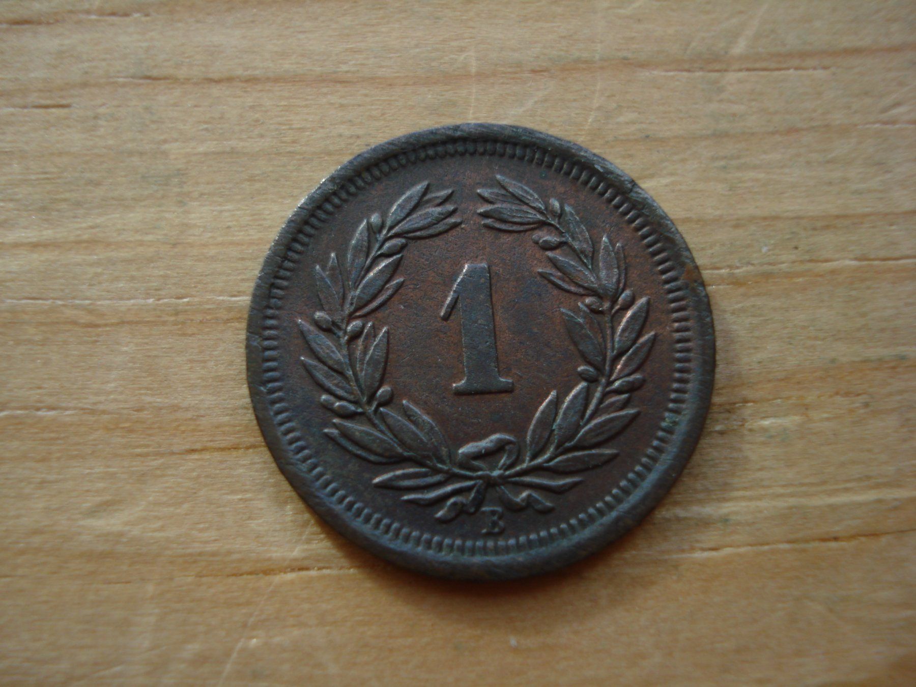 Tutti le monete: (Z2) 1 Rappen 1889 VZ – Usato da Erlach venduto da Net-Coins 1