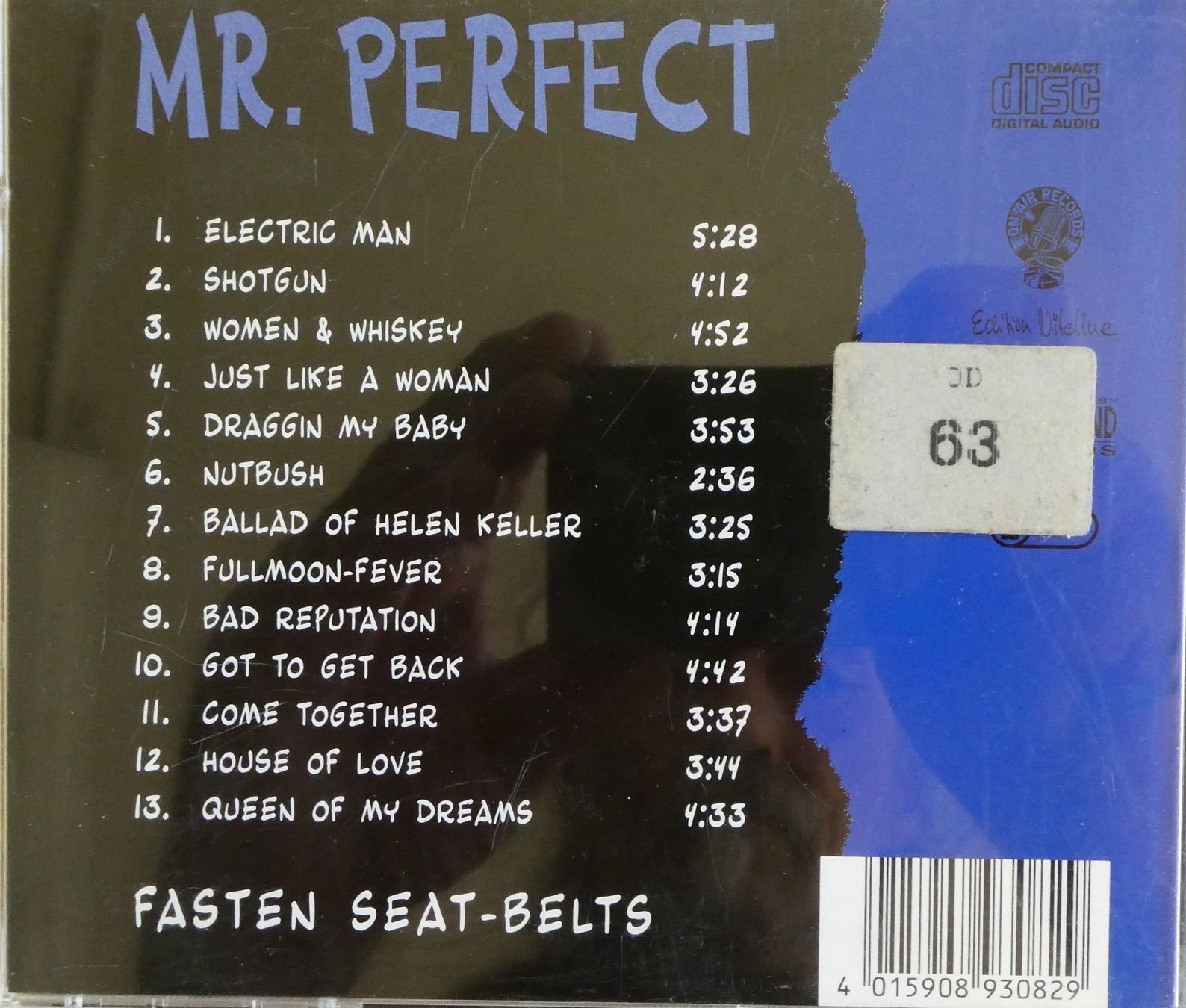 CD: Mr.Perfect - Fasten seat belts – Nuovo (secondo la descrizione) da Jegenstorf venduto da Ak50 1