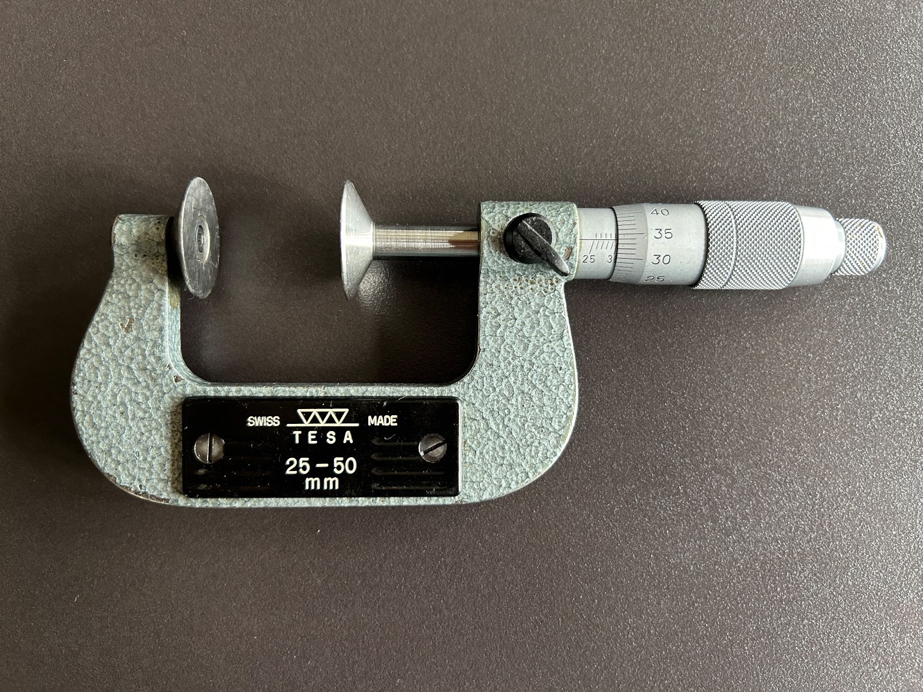 Tesa Misurare: Tellermikrometer / Zahnweitenmikrometer Tesa 25 - 50 mm – Usato da Hittnau venduto da dam_5nkp