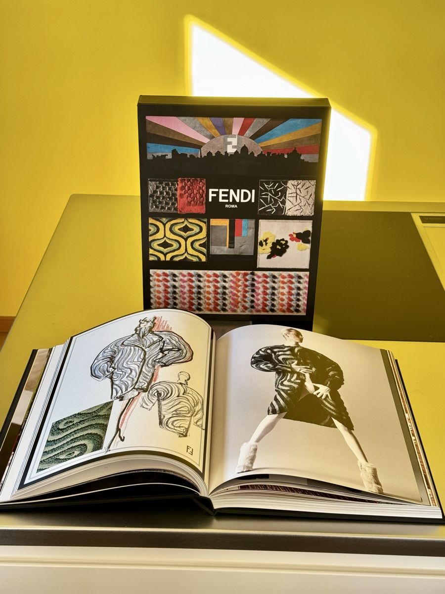 Assouline Fendi Roma rare collector Coffee Book table (Nuovo