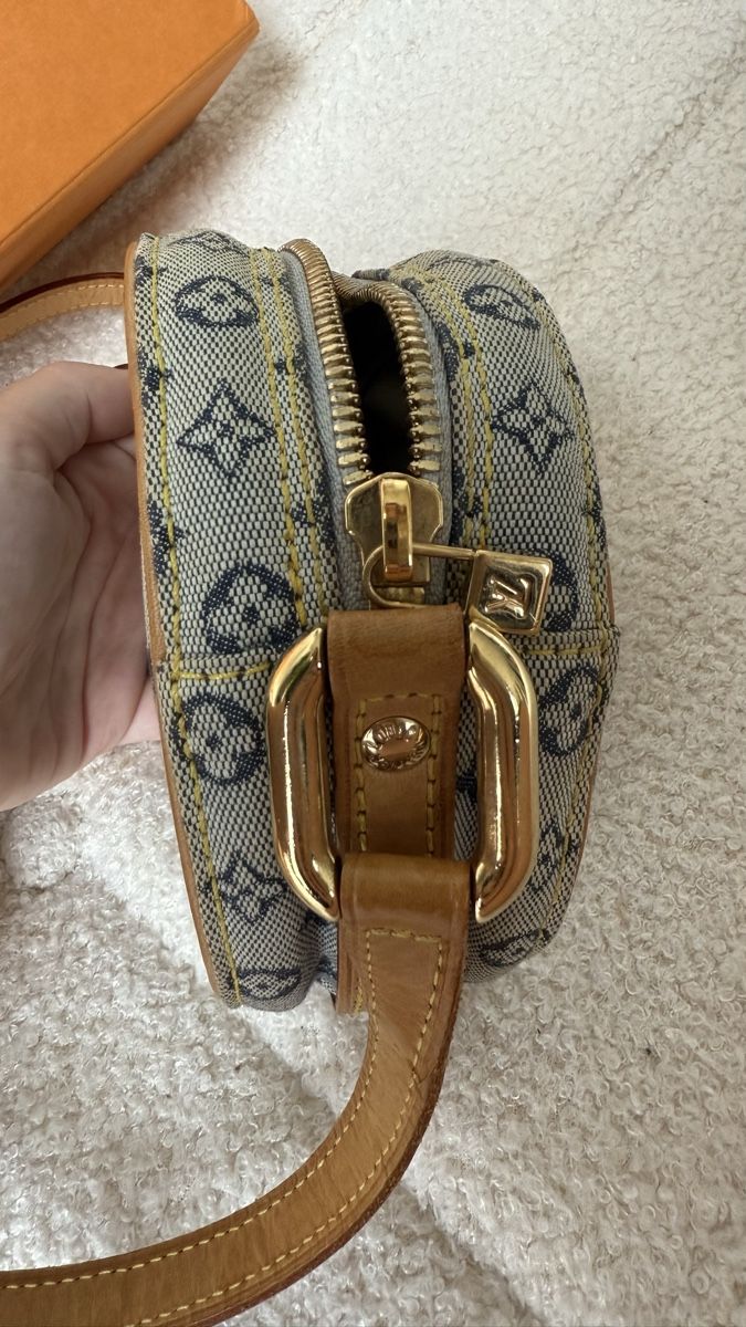 Louis Vuitton Borse: Louis Vuitton Mini Lin Jeanne PM Tasche DENIM – Usato da Zürich venduto da eli_w5st 1