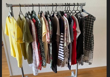 Damen Blusen/Tops Kleiderpaket, 20 teilig, Grösse M/L/XL