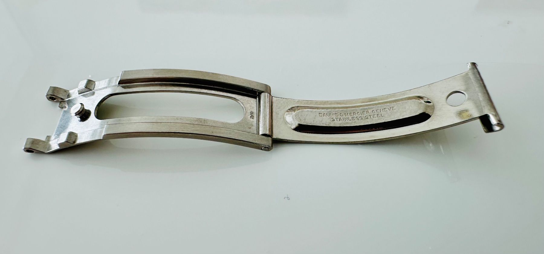 Baume & Mercier Uhren: BAUME & MERCIER LINEA - BOUCLE DÉPLOYANTE 12 mm - NEUVE – Neu (gemäss Beschreibung) aus Conthey von advisia 7