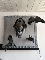 Alien Wanddekoration Kopf und Klauen NEU 3D Druck