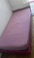 Lit complet lilas 90x200 avec matelas 