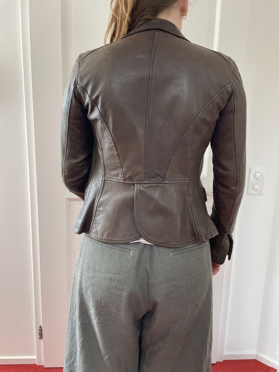 Giacche: Lederjacke Brogden Braun G.36 – Nuovo (secondo la descrizione) da Zollikon venduto da alessandra2m 6
