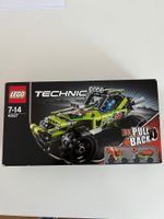 LEGO Technic Wüstenrenner 42027 mit Rückziehmotor.