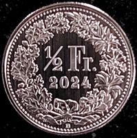 50 Rappen 2024 stgl. / aus Münzsatz