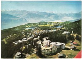 MONTANA-CRANS - Vue générale du Haut-Blanc les Alpes ca.1970