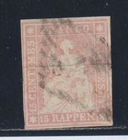 Strubel 24 Bc gestempelt / Befund