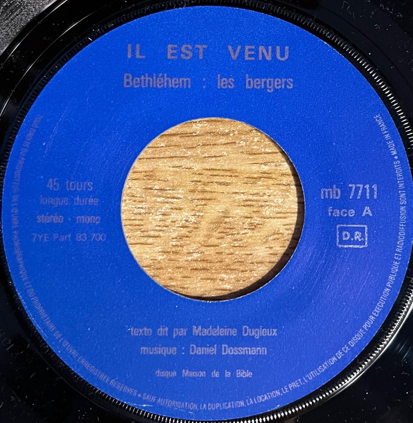 Schallplatten: IL EST VENU – Gebraucht aus Bussigny von vinyl-pas-cher 5