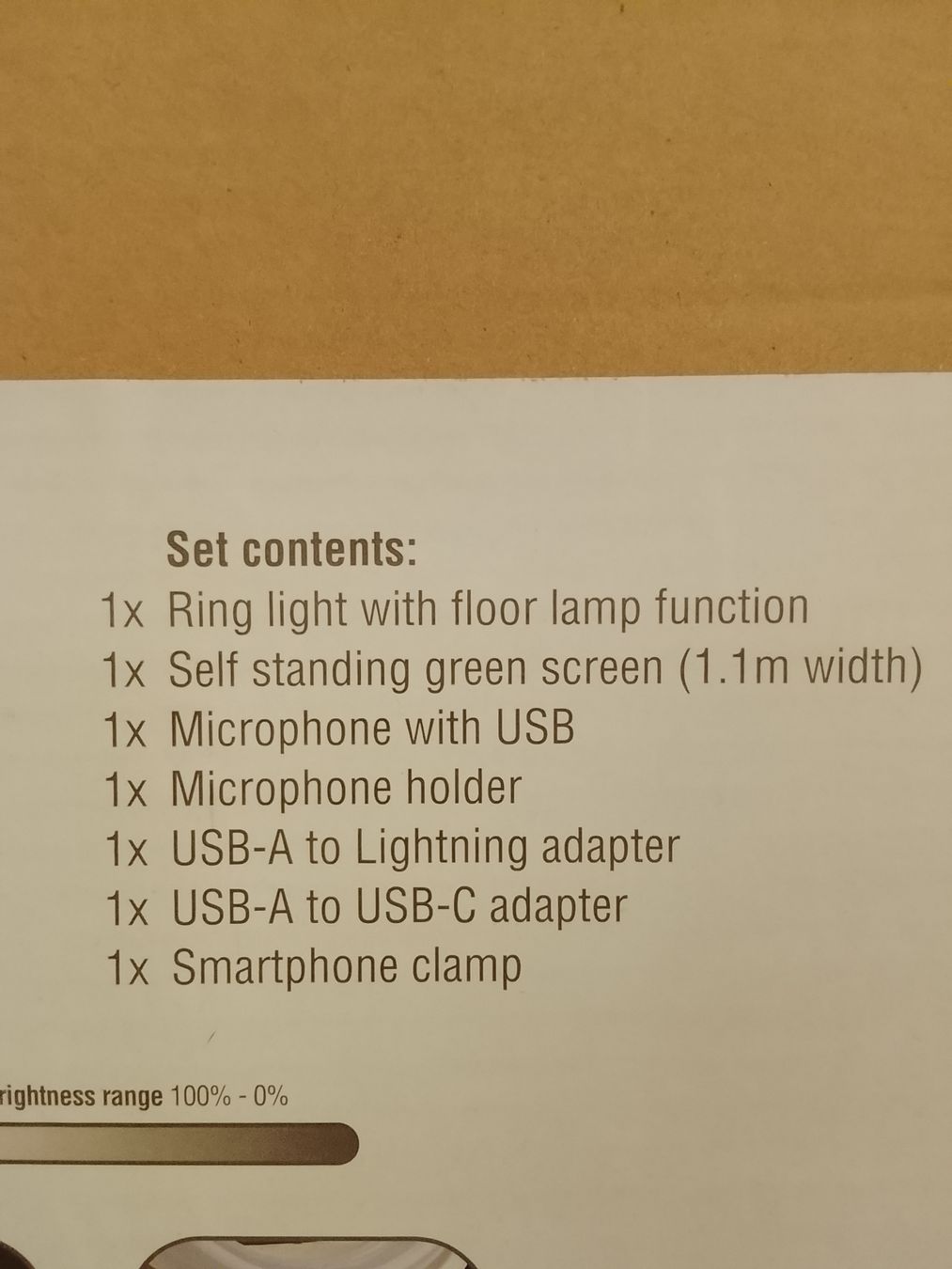 Sonstiges Zubehör: FTM Streaming Kit mit Ringlicht und Greenscreen - NEU & OVP – Neu und originalverpackt aus Effretikon von SEMOUNA 6