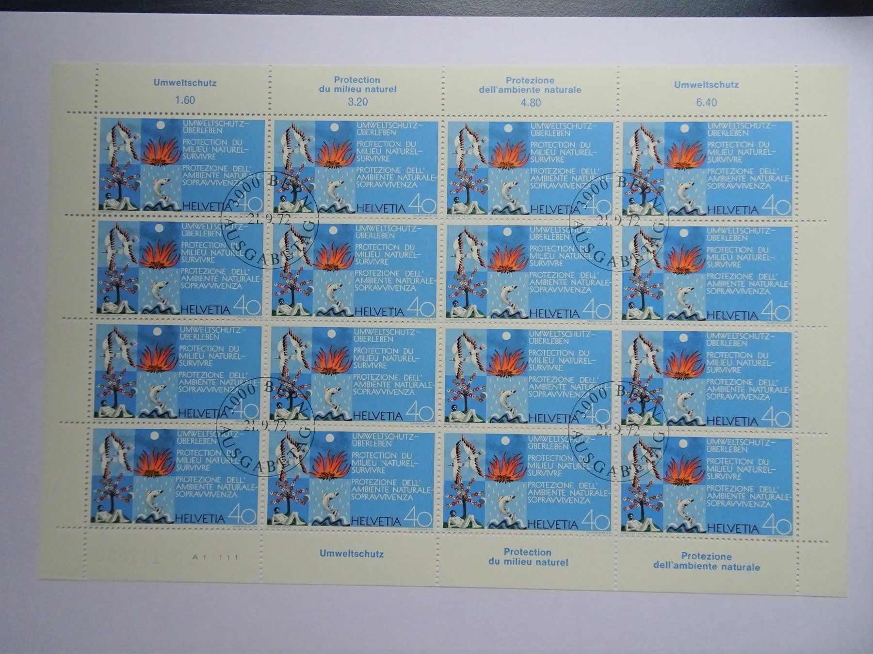 Alle Briefmarken: 1972 – Neu (gemäss Beschreibung) aus Aadorf von Chnorli-Furz