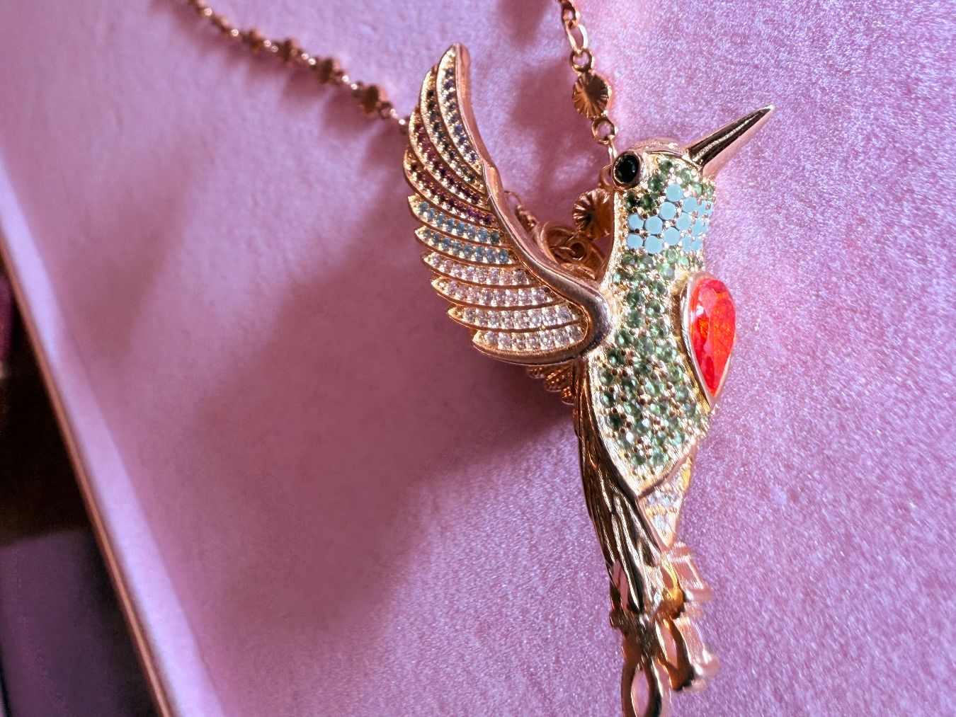 Ketten: Collier Colibri – Neu und originalverpackt aus St-Maurice von Sandrinette123 2