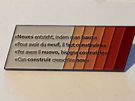1 Pin "Neues entsteht indem man baut"