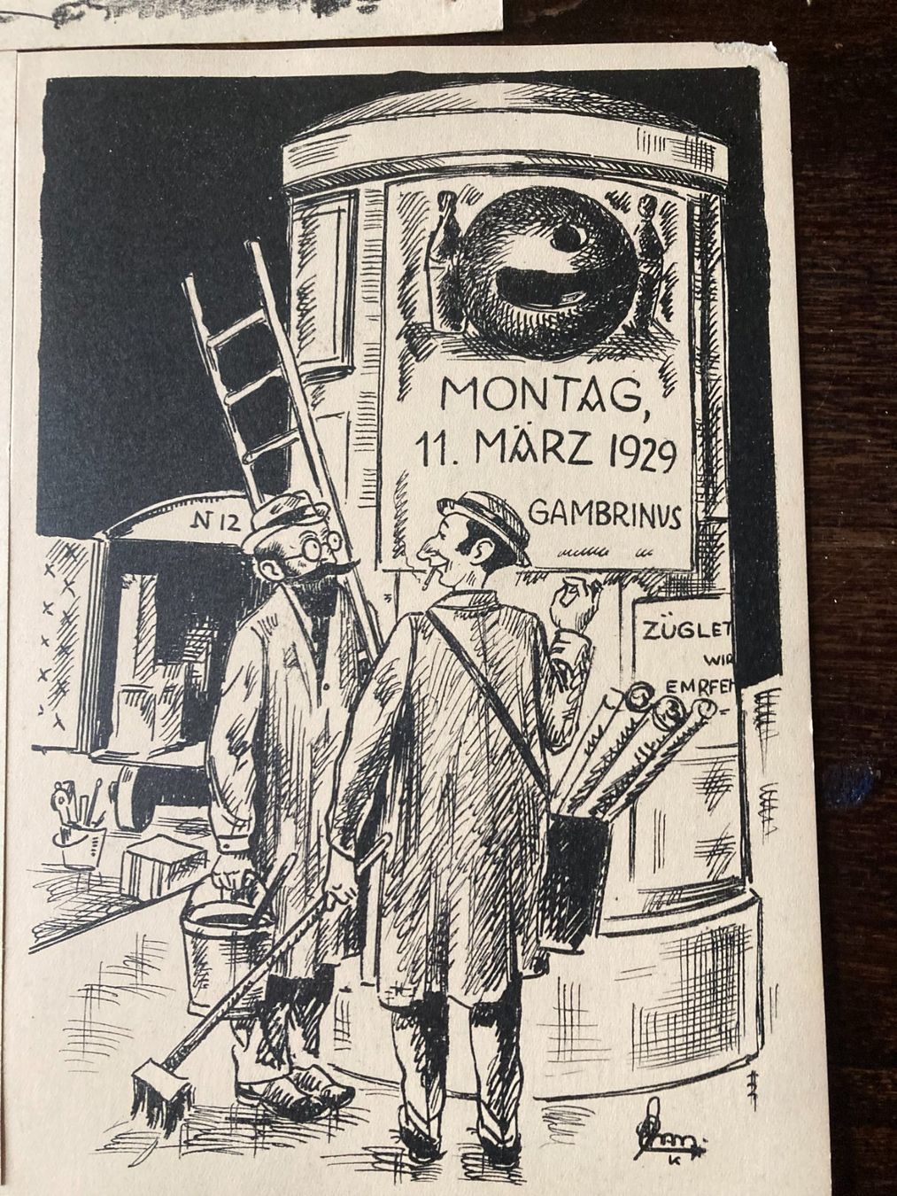 Cartoline: Charles Messmer, Luzerner Graphiker, Lot von 3 Karten – Usato da Luzern venduto da rup_r6cz 3