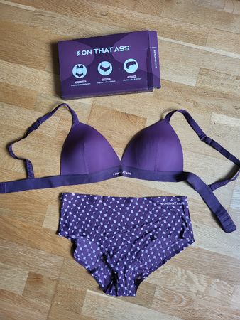 Sportliches Unterwäsche-Set Bralette + Hipster