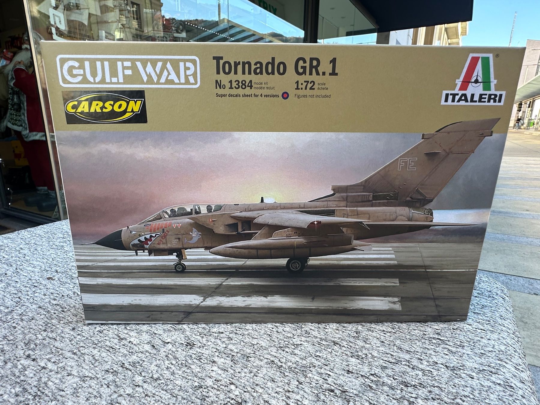 Italeri Kit di modellismo & Modellini statici: Italeri 1:72 Tornado GR.1 1384 Bausatz – Nuovo e nell'imballaggio originale da Chiasso venduto da Carrara-Modellismo