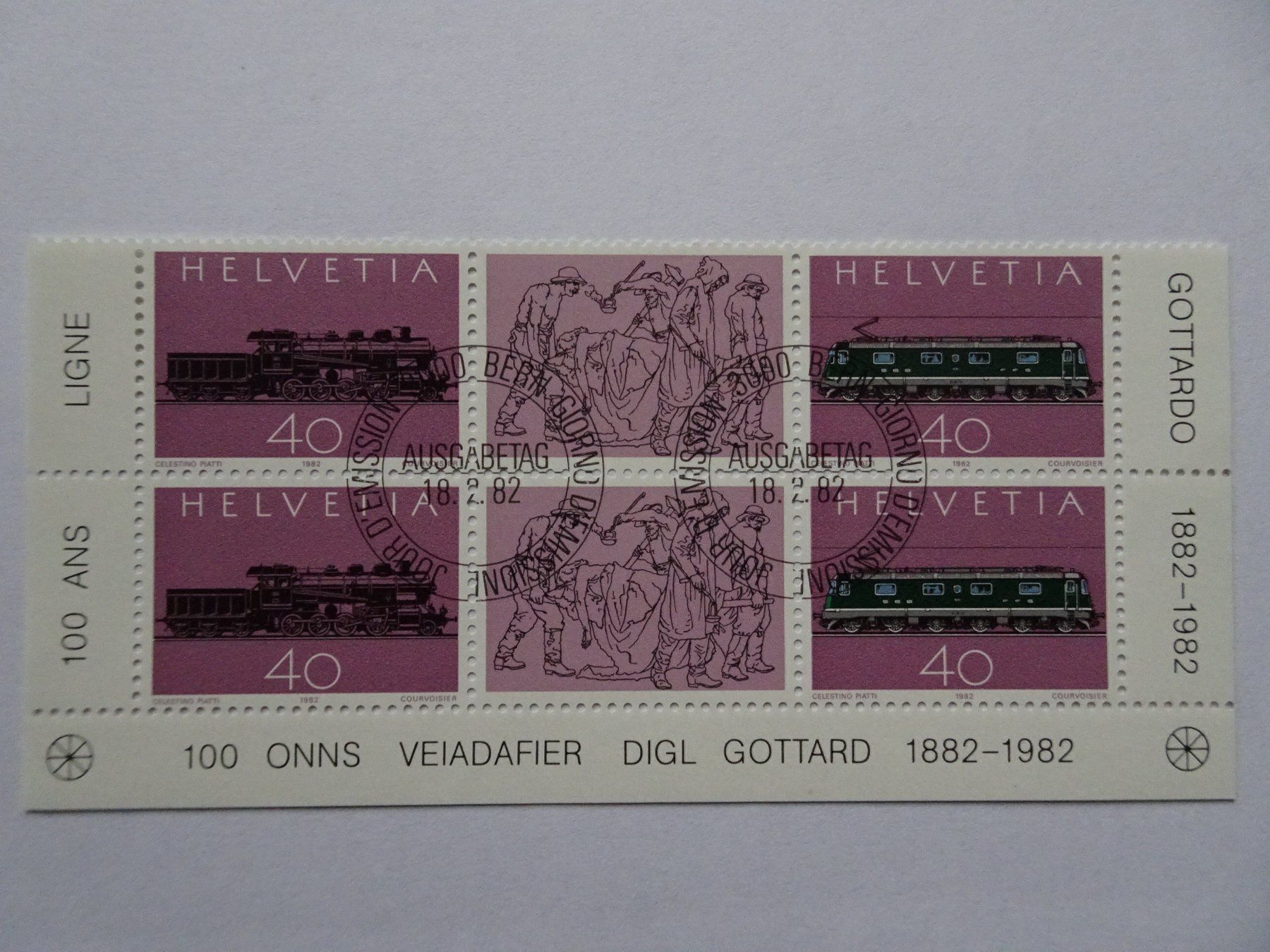Tous les timbres: 1982 – Neuf (Voir description) à Aadorf par Chnorli-Furz