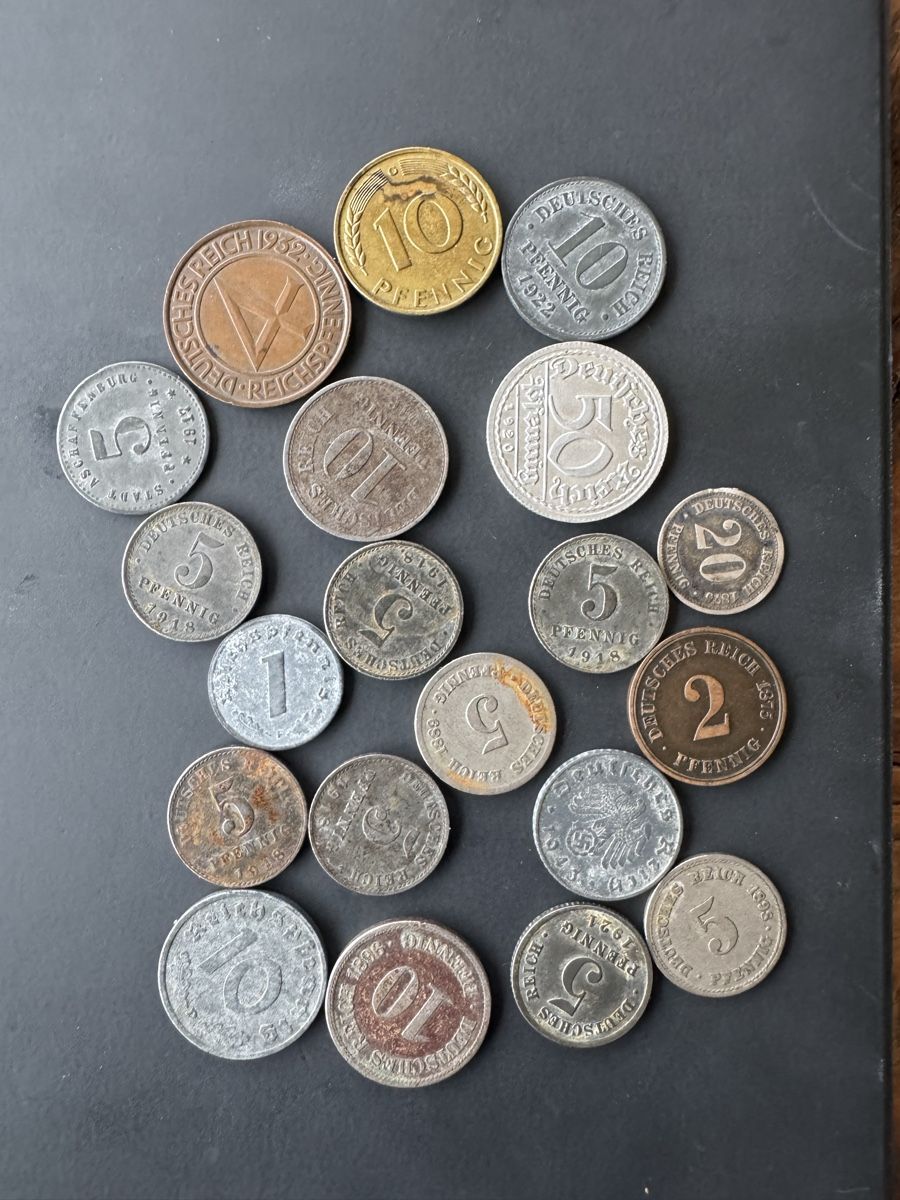 Tutti le monete: Lot Deutsche Kleinmünzen – Usato da Meilen venduto da coins4sale