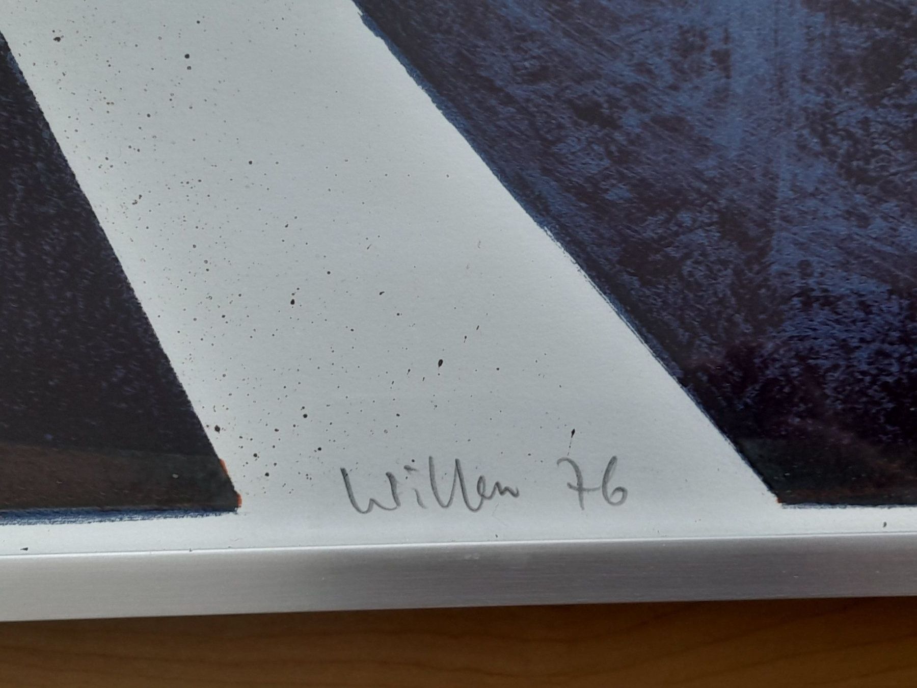 Grafica & Litografie: Litho 10/40 modern Peter Willen 76 – Usato da Thun venduto da Treff.....e 2