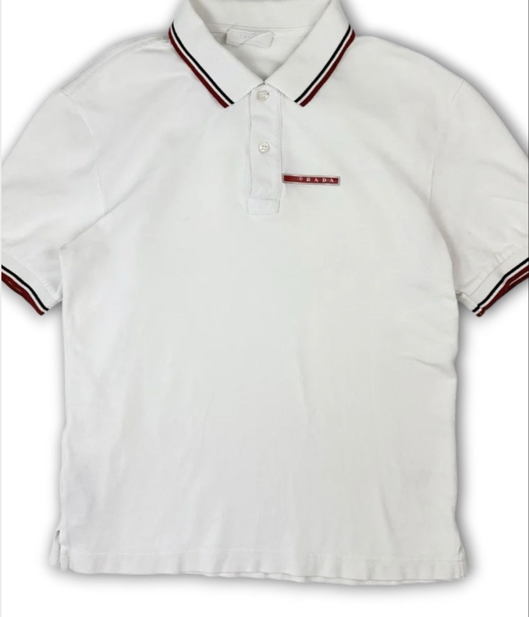 Prada Polos: White Prada Polo 2014 – D'occasion à Itingen par murmelis003 3