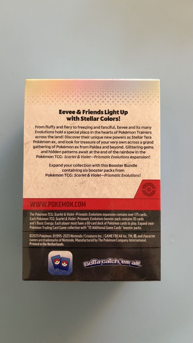 Pokémon Sammelbilder & Trading cards: Pokemon Booster Bundle Prismatic Evolutions - ENG – Neu und originalverpackt aus Riehen von nic_v5wc 1