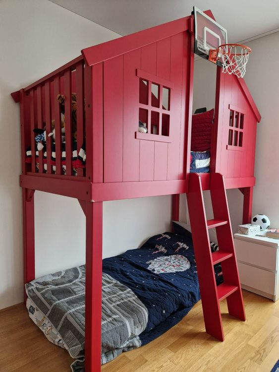 Hochbett Kinder (Treehouse Bed von Pottery Barn) Kaufen auf Ricardo