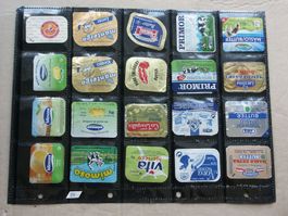 40   verschiedene     Butterdeckeli