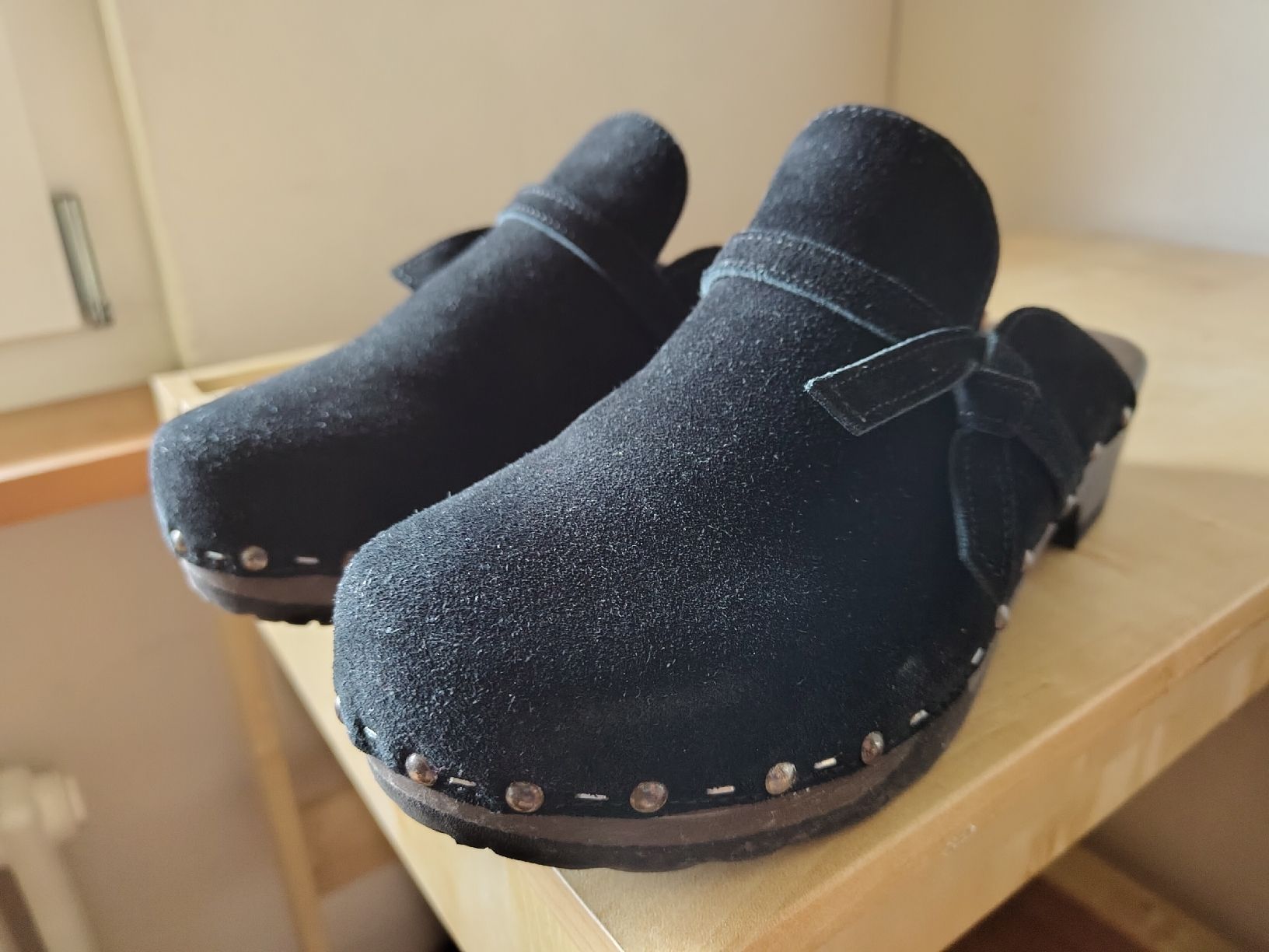 Softclox Scarpe da uomo: Schwarze Clogs (Original Softclox) – Usato da Lausanne venduto da murxel 5