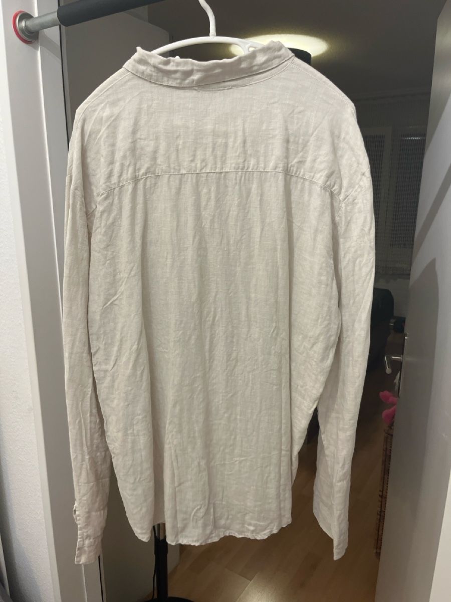 Hemden: Hochwertiges 100% Leinenhemd beige XL – Neu (gemäss Beschreibung) aus Zürich von msxtnt 3